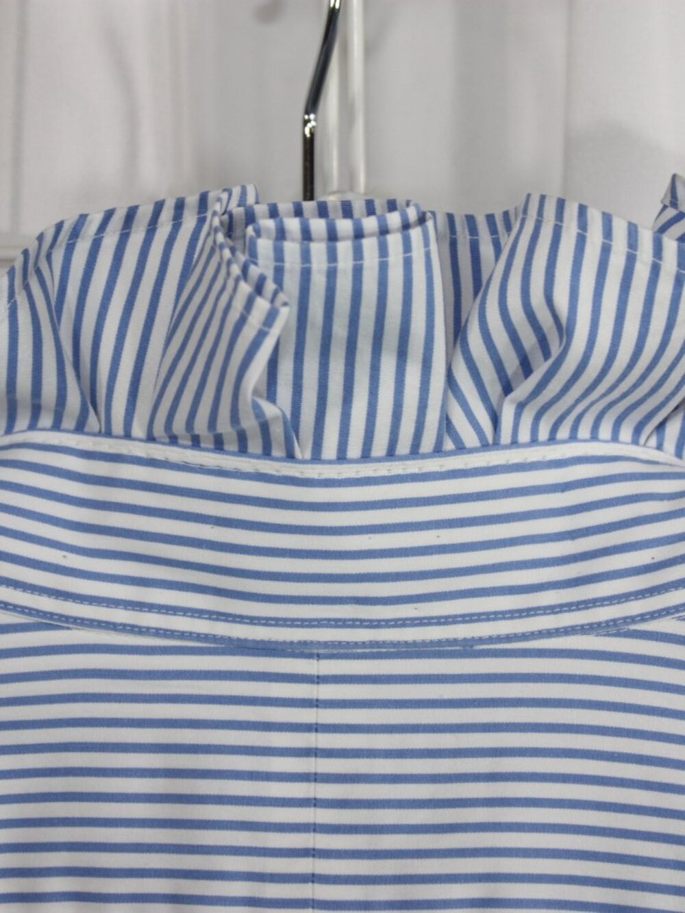 Custom Ralph Lauren Ruffle Collar Shirt – One-of-a-Kind - Picture 6 of 6